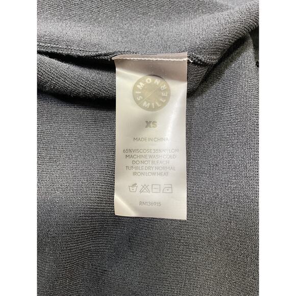 Simon Miller 'Junjo' Black Viscose Dress Size XS - Picture 5 of 5